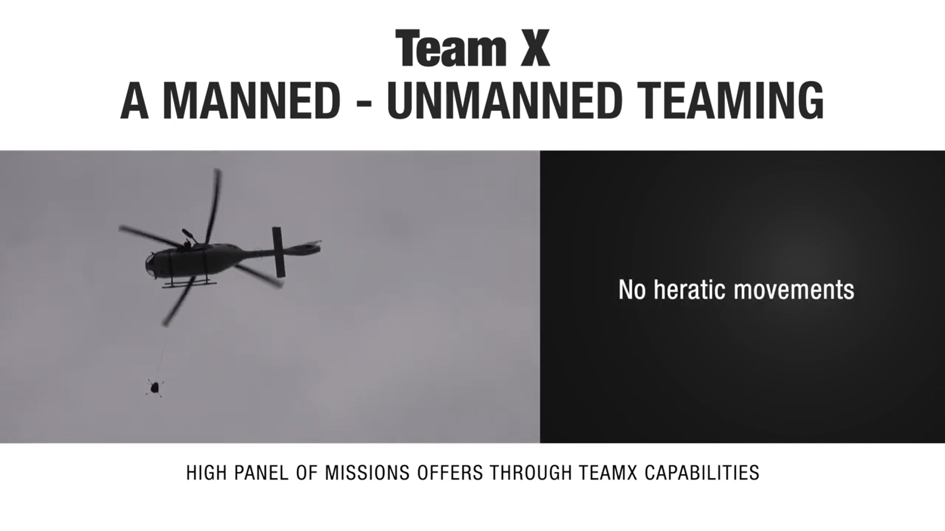 AIRBUS x Internest: Man-Unmanned between helicopter and a drone